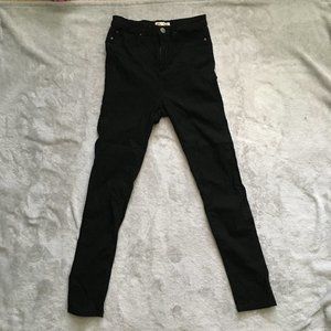 Black High Waisted Jeggings